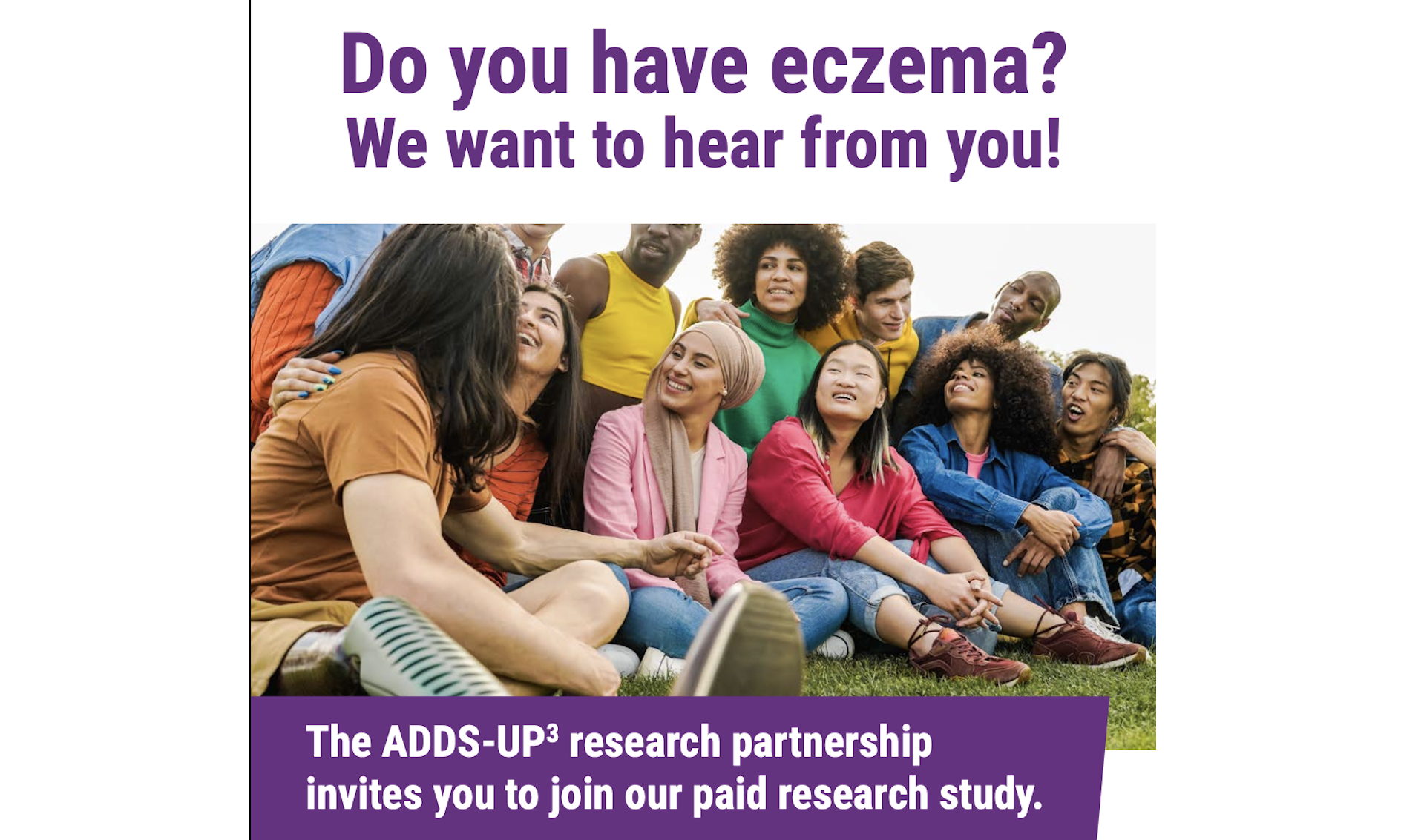 ADDS-UP3: Atopic Dermatitis Disparities Study – University of Pennsylvania and Philadelphia Partnership